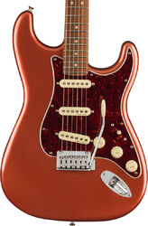 Str shape electric guitar Fender Player Plus Stratocaster (MEX, PF) - Aged candy apple red
