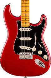 Str shape electric guitar Fender American Professional Classic Stratocaster Silent System (USA, MN) - Candy apple red