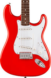 Str shape electric guitar Fender Standard Stratocaster (LAU) - fiesta red
