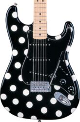 Str shape electric guitar Fender Stratocaster Buddy Guy Standard (MEX, RW) - Polka dot finish