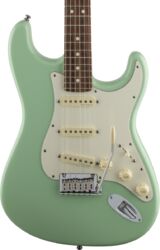 Str shape electric guitar Fender Jeff Beck Stratocaster (USA, RW) - Surf green