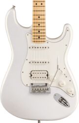 Str shape electric guitar Fender Juanes Stratocaster - Luna white