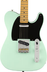 Tel shape electric guitar Fender Vintera 50's Telecaster Modiffied (MEX, MN) - Surf green