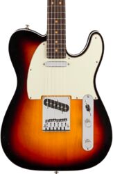 Tel shape electric guitar Fender American Ultra Luxe Vintage '60s Telecaster Custom (USA, RW) - 3-Color Sunburst