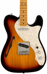 Semi-hollow electric guitar Fender Vintera II '60s Telecaster Thinline (MEX, MN) - 3-color sunburst