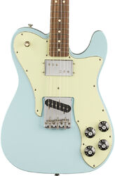 Tel shape electric guitar Fender Vintera 70's Telecaster Custom (MEX, PF) - Sonic blue