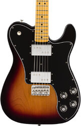 Tel shape electric guitar Fender Vintera 70's Telecaster Deluxe (MEX, MN) - 3-color sunburst
