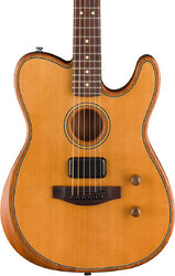Folk guitar Fender Acoustasonic Standard Telecaster (RW) - Aged natural