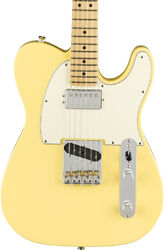 Tel shape electric guitar Fender American Performer Telecaster Hum (USA, MN) - Vintage white