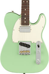 Tel shape electric guitar Fender American Performer Telecaster Hum (USA, MN) - Satin surf green