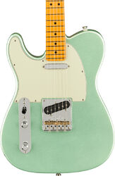 Left-handed electric guitar Fender American Professional II Telecaster Left Hand (USA, MN) - Mystic surf green