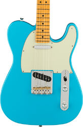 Tel shape electric guitar Fender American Professional II Telecaster (USA, MN) - Miami blue