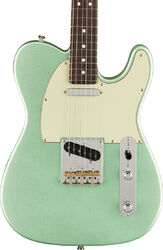Tel shape electric guitar Fender American Professional II Telecaster (USA, RW) - Mystic surf green