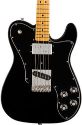 Tel shape electric guitar Fender American Vintage II 1977 Telecaster Custom (USA, MN) - Black