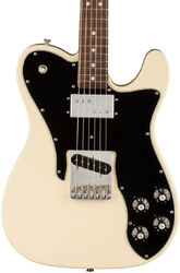 Tel shape electric guitar Fender American Vintage II 1977 Telecaster Custom (USA, RW) - Olympic white