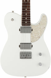 Tel shape electric guitar Fender Made in Japan Elemental Telecaster - Nimbus white