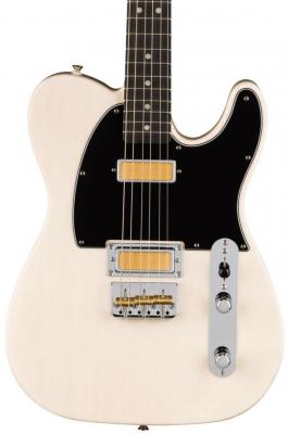 Solid body electric guitar Fender Gold Foil Telecaster Ltd (MEX, EB) - White blonde
