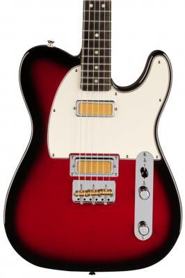 Solid body electric guitar Fender Gold Foil Telecaster Ltd (MEX, EB) - Candy apple burst