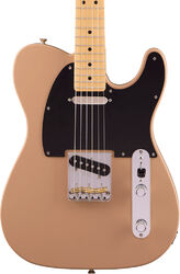 Tel shape electric guitar Fender Made in Japan Hybrid II Telecaster - Sahara Taupe