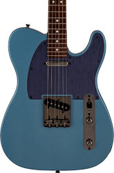 Tel shape electric guitar Fender Made in Japan Hybrid II Telecaster - Matte Aero Blue Satin Metallic