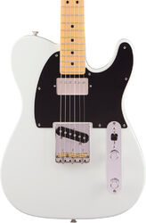 Tel shape electric guitar Fender Made in Japan Hybrid II Telecaster SH - arctic white