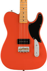 Tel shape electric guitar Fender Noventa Telecaster (MEX, MN) - Fiesta red