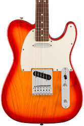 Tel shape electric guitar Fender Player Telecaster II (MEX, RW) - Aged cherry burst