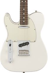 Left-handed electric guitar Fender Player Telecaster Left Hand (MEX, PF) - Polar white