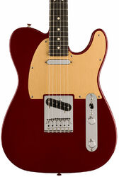 Tel shape electric guitar Fender Player Telecaster Ltd (MEX, EB) - Oxblood