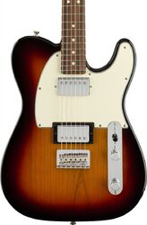 Tel shape electric guitar Fender Player Telecaster HH (MEX, PF) - 3-color sunburst