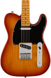 Tel shape electric guitar Fender Player Telecaster Plus (MEX, MN) - Sienna sunburst