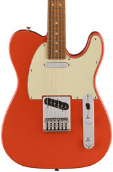 Tel shape electric guitar Fender Player Telecaster Plus (MEX, MN) - Fiesta red