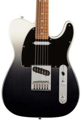 Solid body electric guitar Fender Player Plus Telecaster (MEX, PF) - Silver smoke