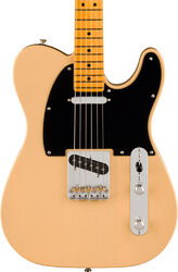 Tel shape electric guitar Fender American Professional Classic Telecaster Silent System (USA, MN) - Vintage blonde