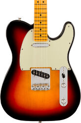 Tel shape electric guitar Fender American Professional Classic Telecaster Silent System (USA, MN) - 3-Color Sunburst