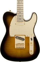 Tel shape electric guitar Fender Telecaster Richie Kotzen - Brown sunburst