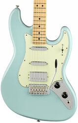 Double cut electric guitar Fender Alternate Reality The Sixty-Six (MEX, MN) - Daphne blue
