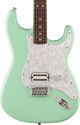 Str shape electric guitar Fender Tom Delonge Signature Ltd (MEX, RW) - Surf green