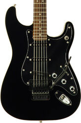 Str shape electric guitar Fender Tom Morello Stratocaster #MX22308 (MEX, Used) - black