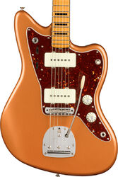 Retro rock electric guitar Fender Troy Van Leeuwen Jazzmaster (MEX, MN) - Copper age