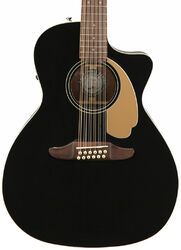 Electro acoustic guitar Fender Villager 12-String - Black