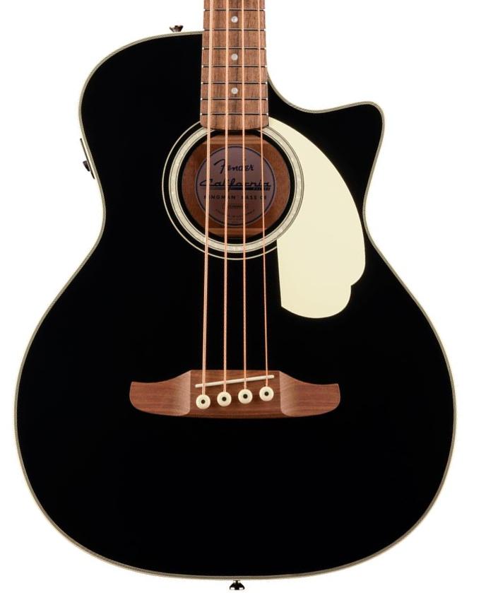 Acoustic bass Fender California Deluxe Kingman Bass CE - Black