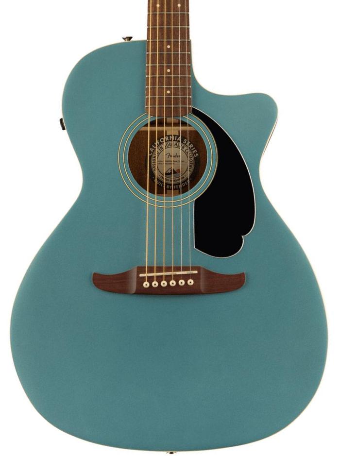 Electro acoustic guitar Fender Newporter Player (WAL) - Tidepool