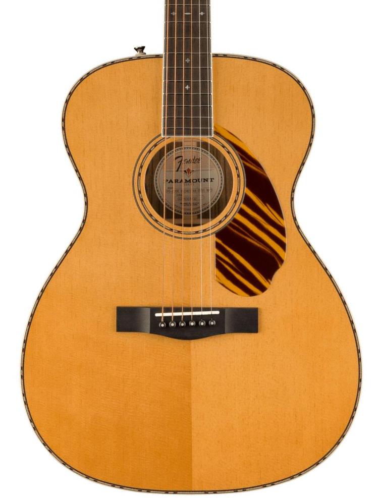 Electro acoustic guitar Fender Paramount FSR PO-220E - Aged natural