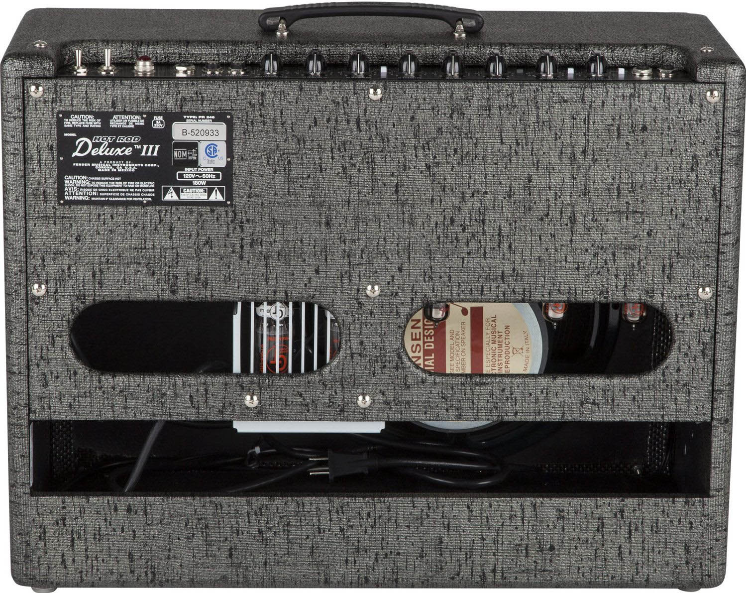 Fender Hot Rod Deluxe Gb George Benson 2012 40w 1x12 Gray Black - Electric guitar combo amp - Variation 1