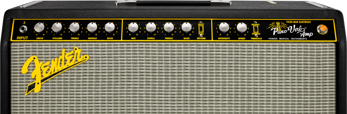 Fender Jack White Pano Verb Combo 1x15 70w 6l6/6v6 - Electric guitar combo amp - Variation 3