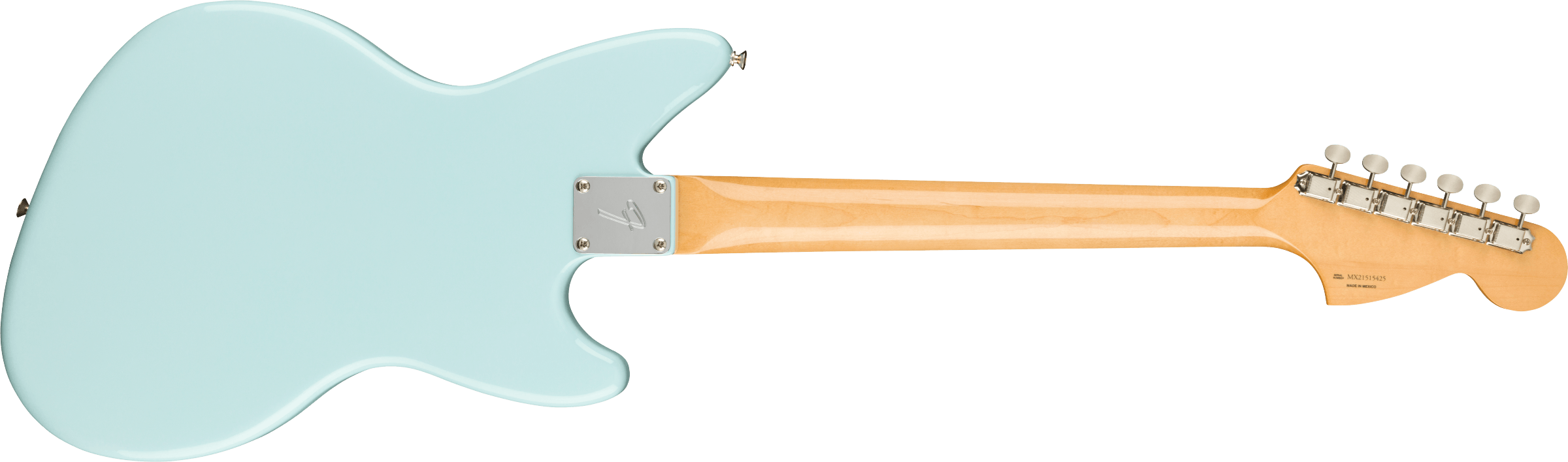 Fender Jag-stang Kurt Cobain Artist Gaucher Hs Trem Rw - Sonic Blue - Left-handed electric guitar - Variation 1