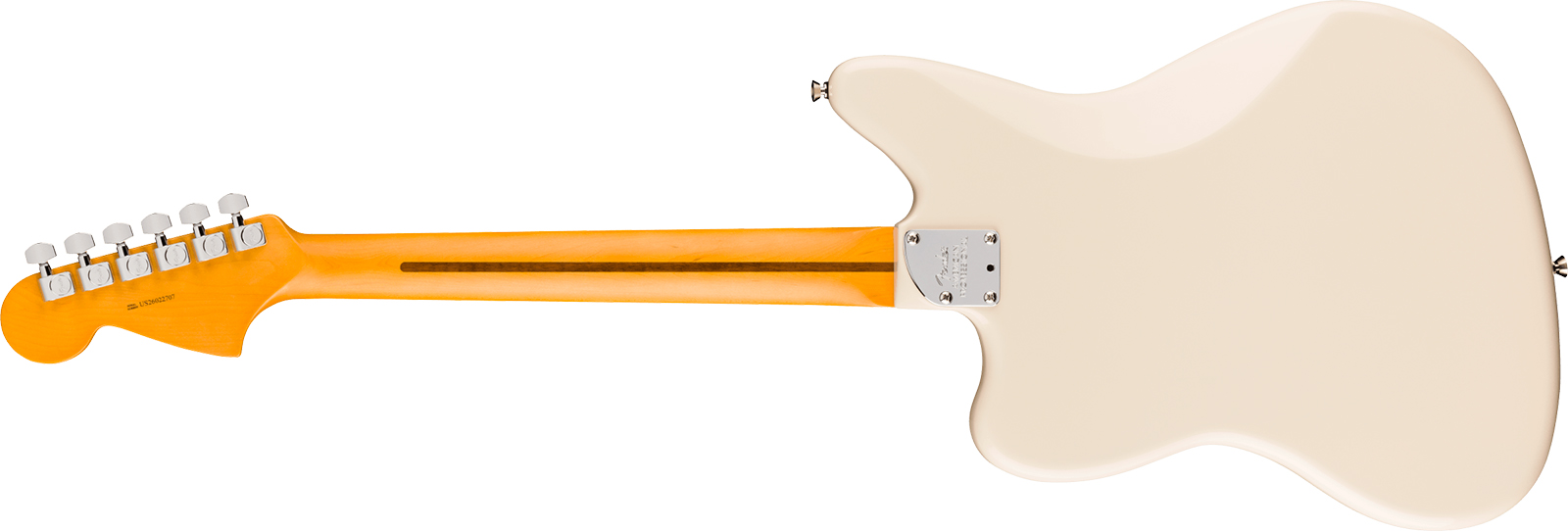 Fender Jaguar American Pro. Usa Shsc 2s Trem Rw - Olympic White - Retro rock electric guitar - Variation 1