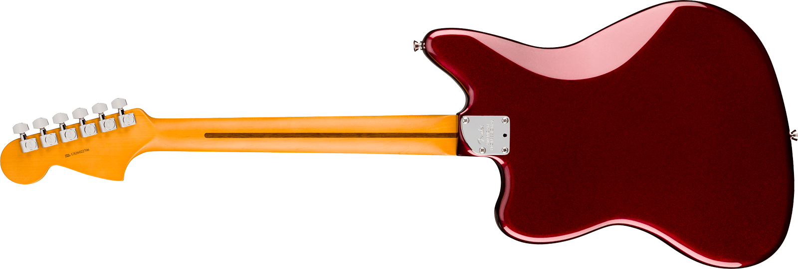 Fender Jaguar American Pro. Usa Shsc 2s Trem Rw - Oxblood - Retro rock electric guitar - Variation 1