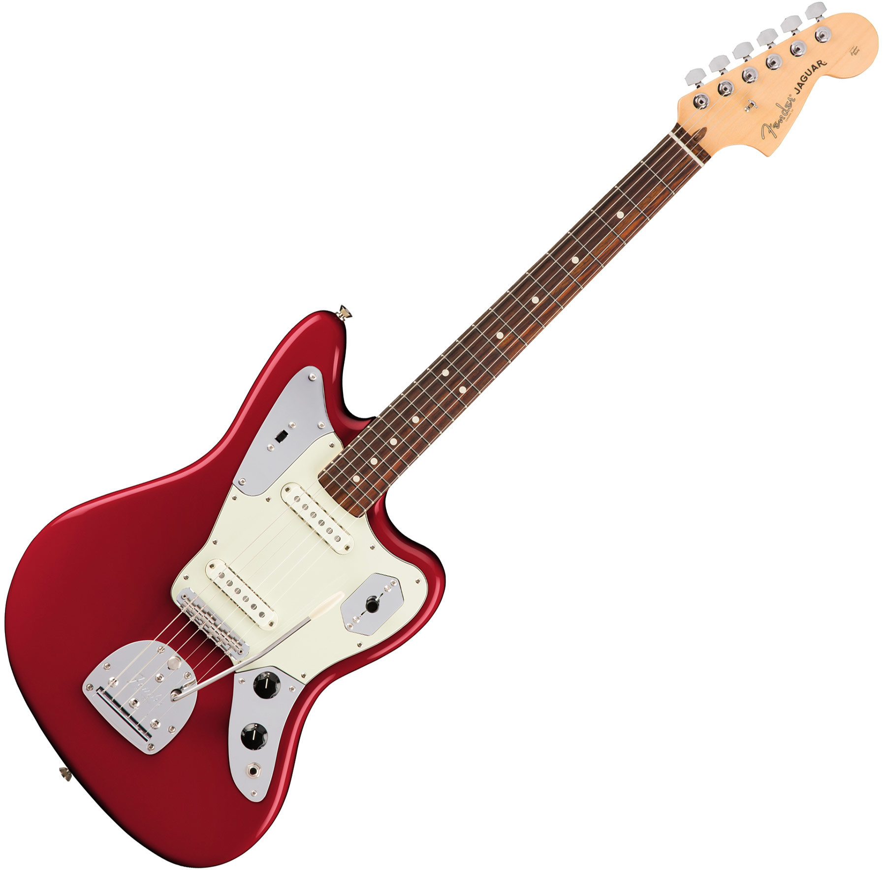 Fender American Professional Jaguar (USA, RW) candy apple red Solid